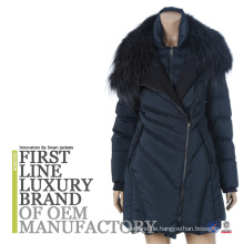 2016 erste Marke Luxus lange Daunenjacke Mode im westlichen Markt